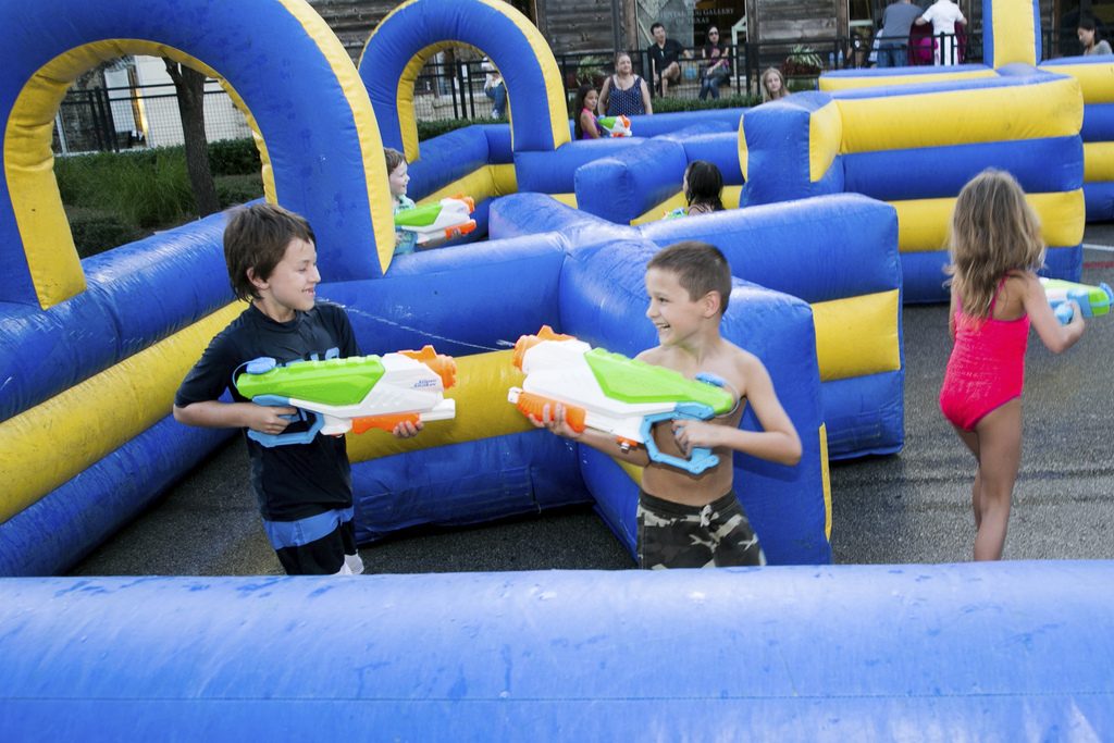 Games and festival fun at Hill Country Galleria on Fourth of July