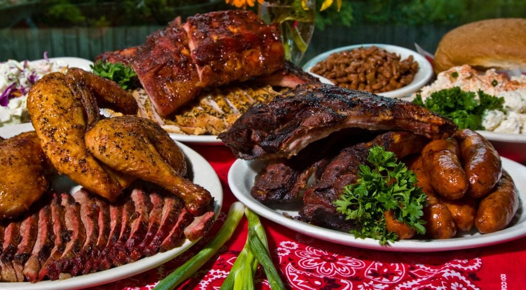 The County Line Barbecue Meat on Lake Austin