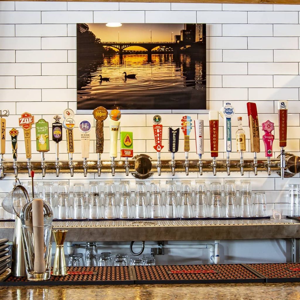 Big Beer Tap Selection at Revelry on the Boulevard Austin