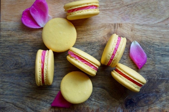 Basil macarons by Basilflower Patisserie in Austin