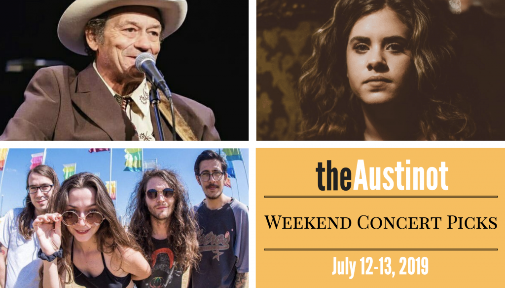 Austinot Weekend Concert Picks July 12-13, 2019