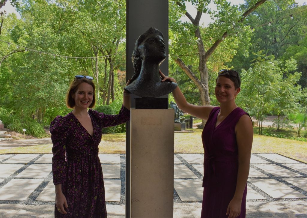 Touch Tours for Visually Impaired at Umlauf Sculpture Garden