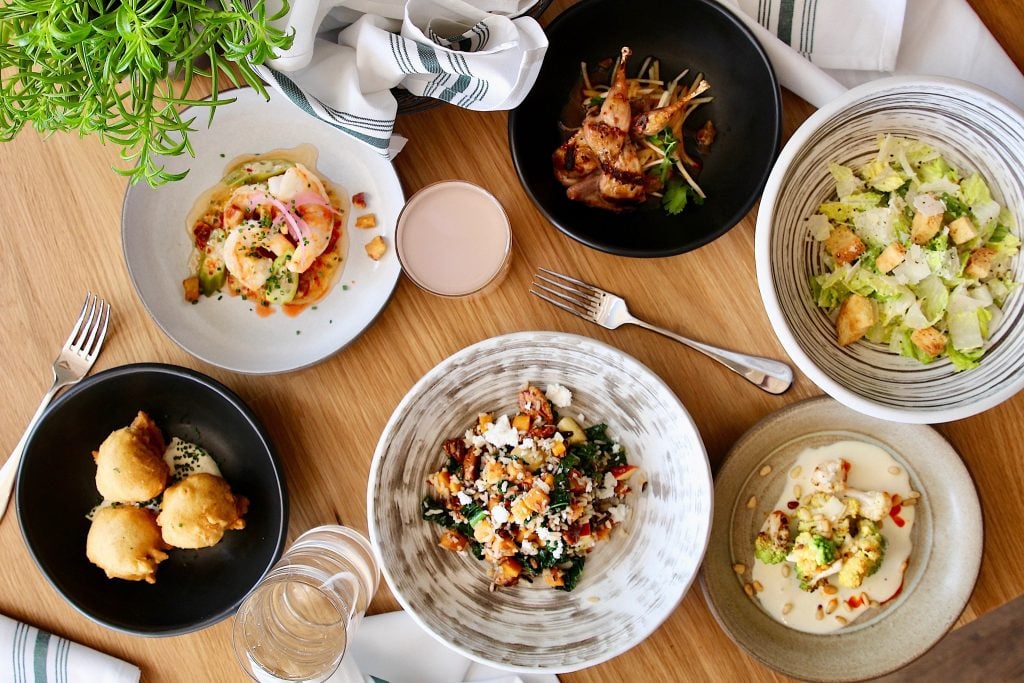 Happy Hour Dishes at Rosedale Kitchen and Bar in Austin