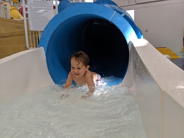 Toddler Slide at Splash Shack
