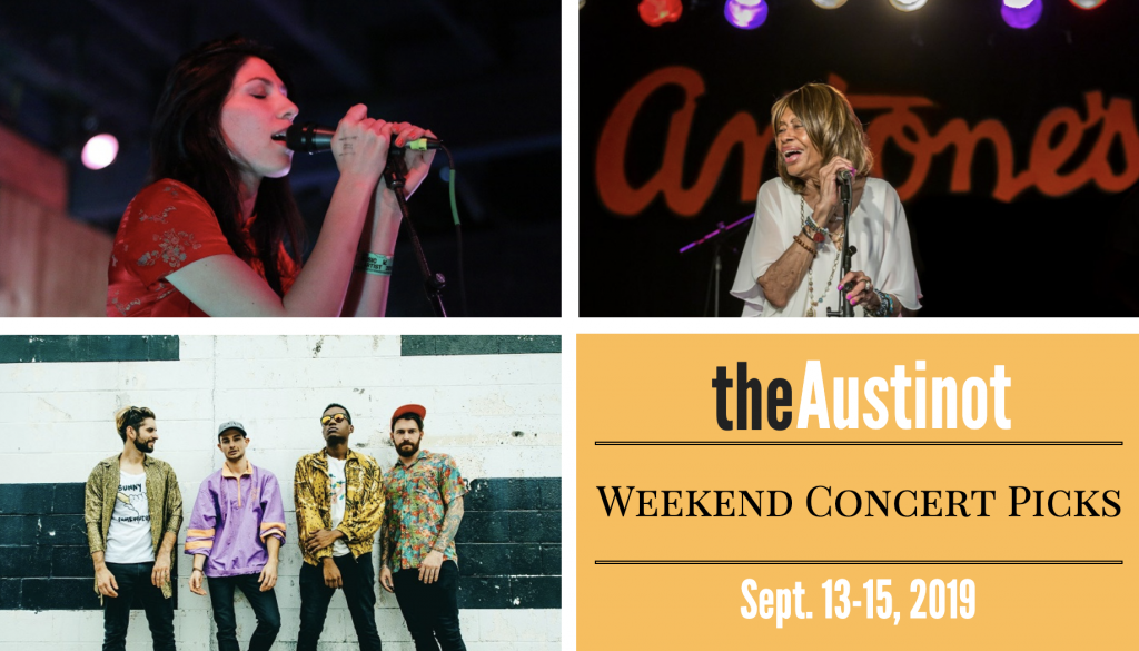 Austinot Weekend Concert Picks September 13