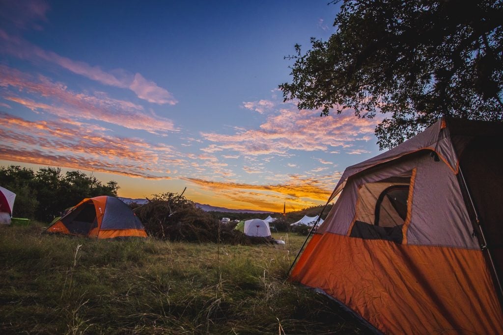 Camping at UTOPiAfest