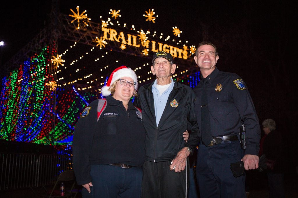 Heroes Night at Austin Trail of Lights