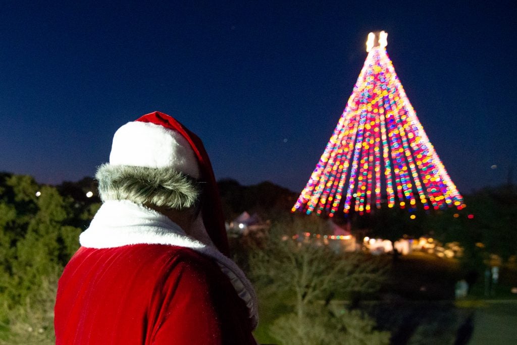 Santa at Austin Trail of Lights