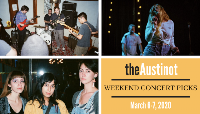 The Austinot Weekend Concert Picks: March 6-7, 2020