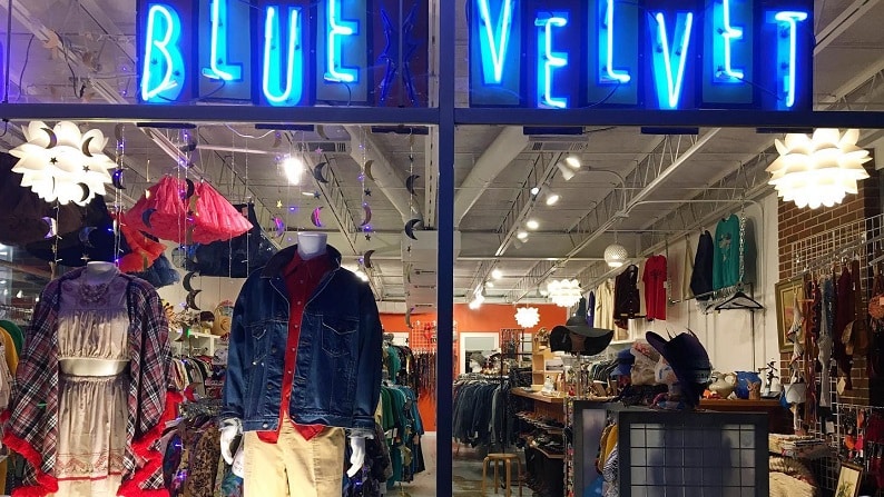 Thrift Stores in Austin - Blue Velvet