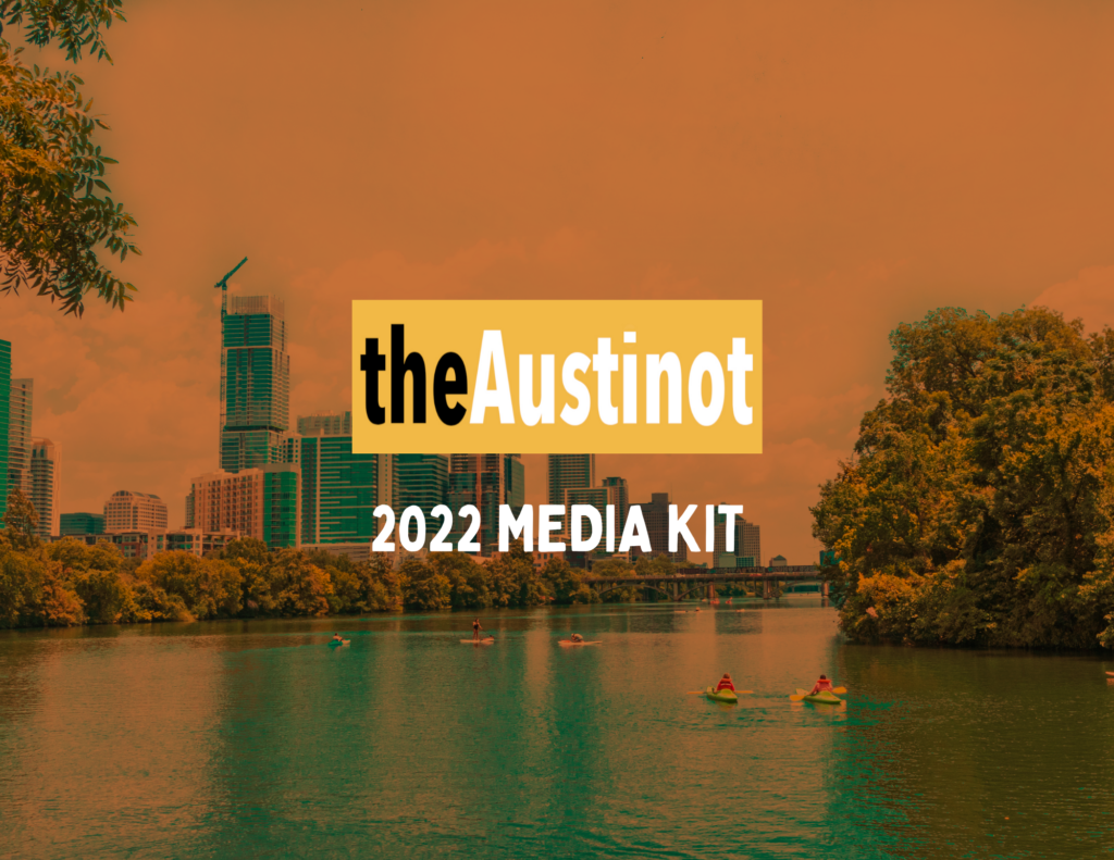 Page 1 of Austinot Media Kit for 2022