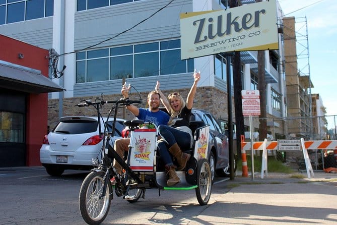 Private Austin Brewery Tour by Pedicab