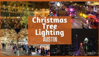 Christmas tree lighting Austin 2023