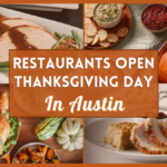 Restaurants in Austin open on Thanksgiving 2022 | Image Credit: Ciclo, Boston Market, Fleming's, and Perry's