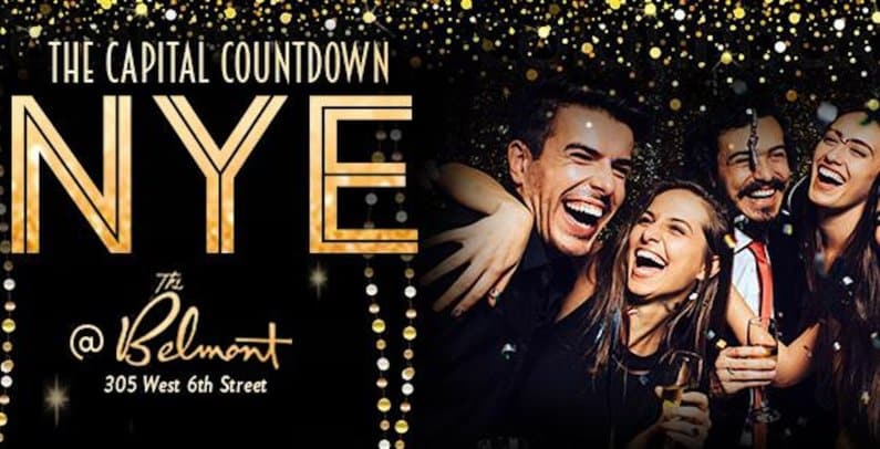 New Year's Eve 2023 in Austin - The Belmont NYE Capitol Countdown