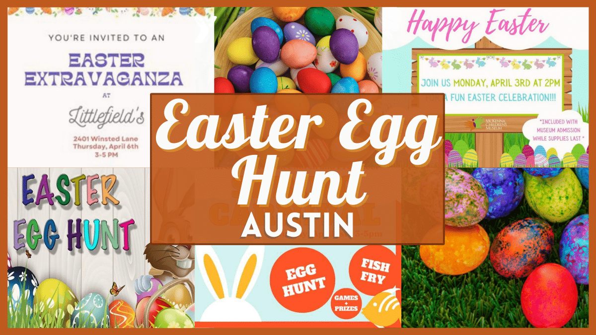Easter Egg Hunt Austin 2023 - 10 Free events & activities for kids near you