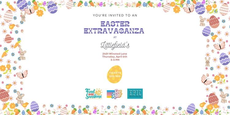 Easter Egg Hunt Austin - Easter Extravaganza at Littlefield's Tacos + Coffee