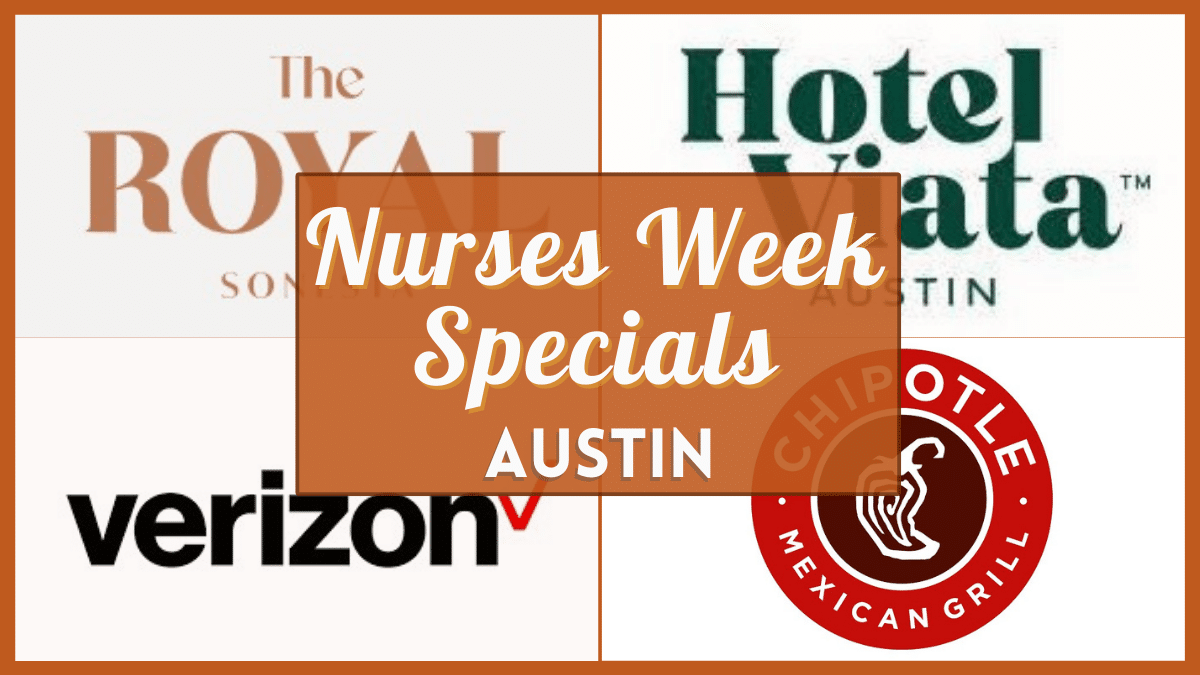 Nurses Week Discounts Austin 2023 - Verified freebies and deals near you