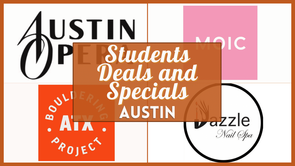 Austin Student Discounts - Verified specials, deals, and freebies near you!