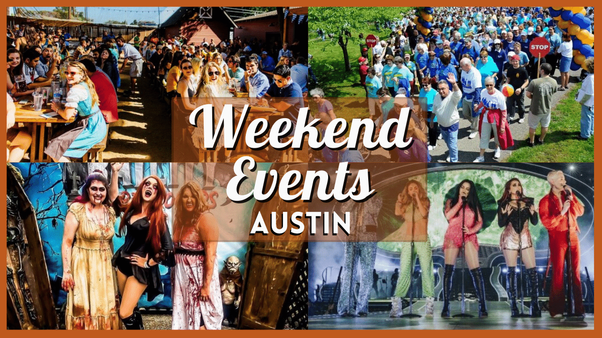 10 Fun Things to do in Austin this weekend of September 29, 2023 include Bat City Scaregrounds, St. Elias Mediterranean Festival, and More!