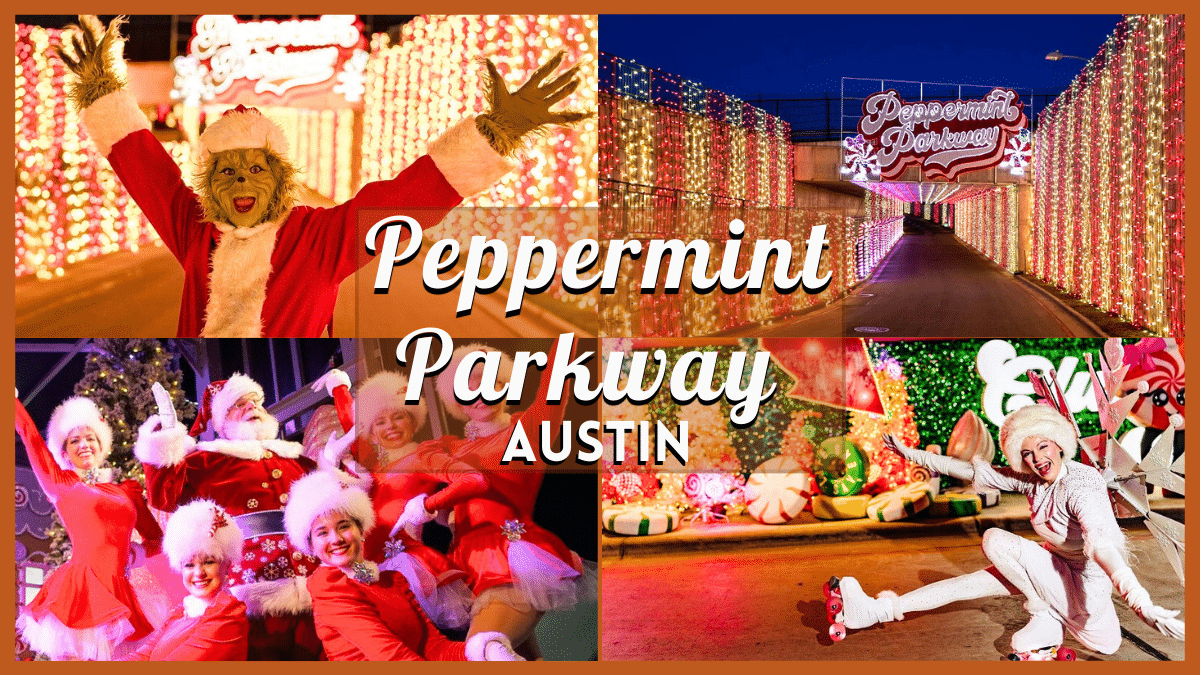 Peppermint Parkway Austin Lights Christmas 2023