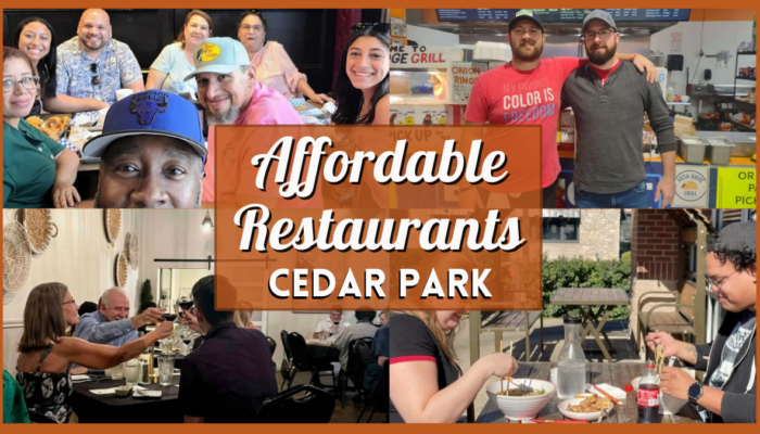 Affordable Restaurants Cedar Park