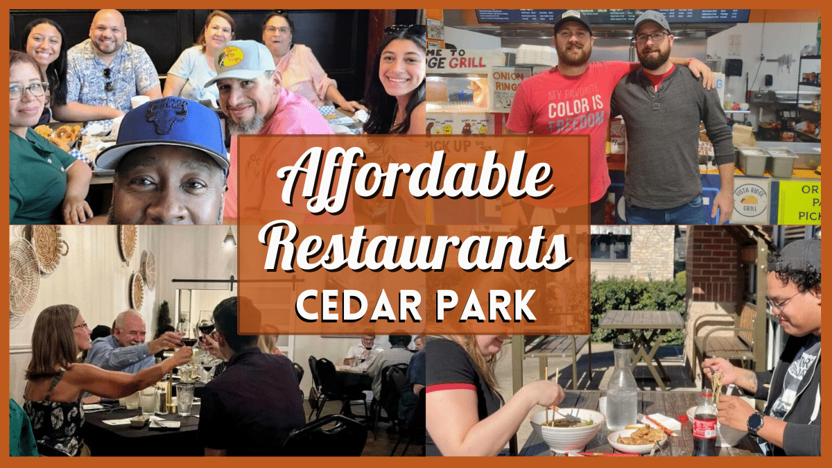 Affordable Restaurants Cedar Park