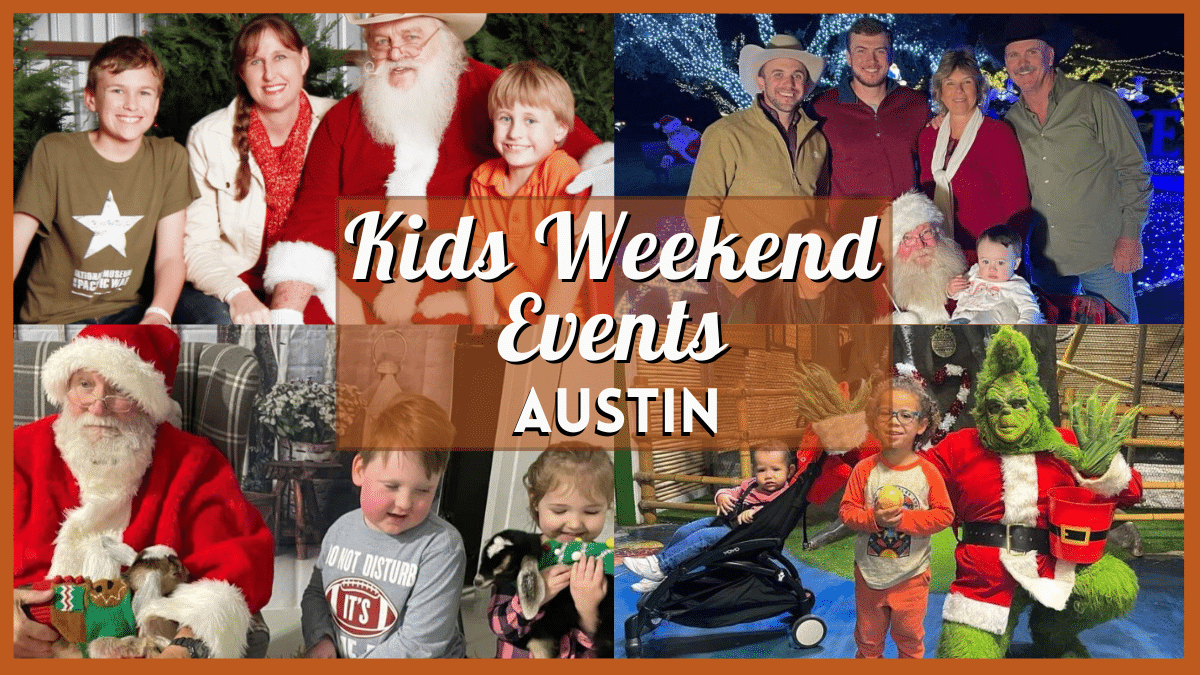 Fun Kids Activities in Austin this Weekend of December 20, 2024