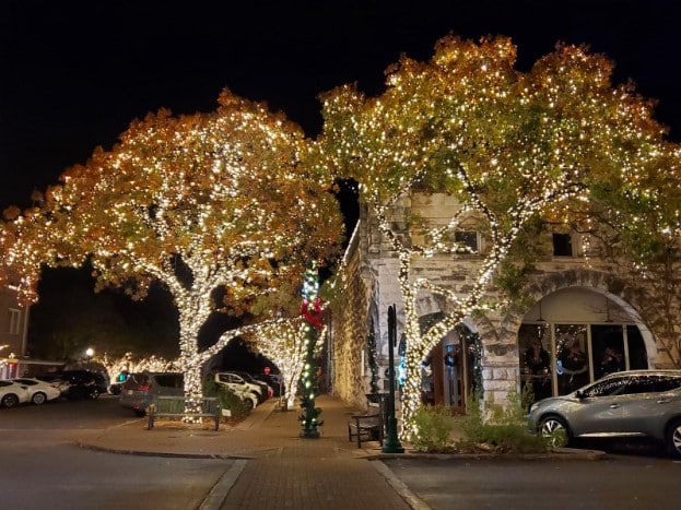 Georgetown Square Holiday Lights