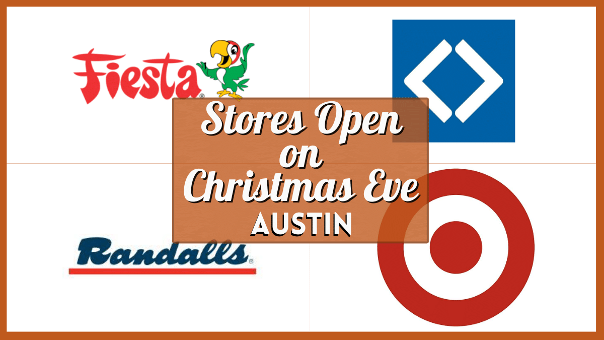 Austin Stores Open on Christmas Eve