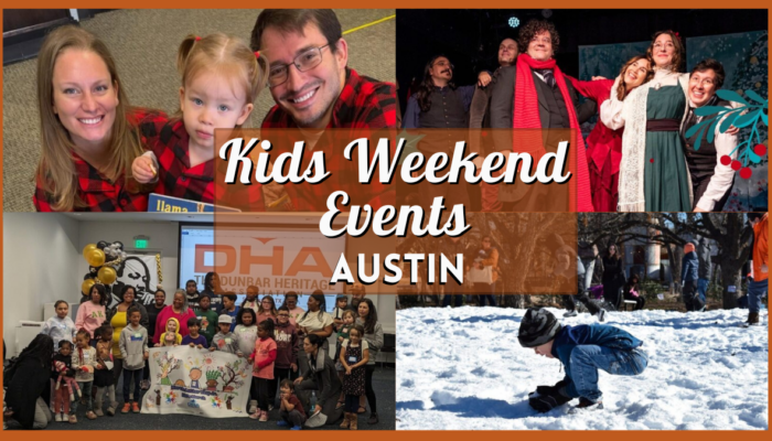 Kids Activities in Austin this Weekend of January 17, 2025