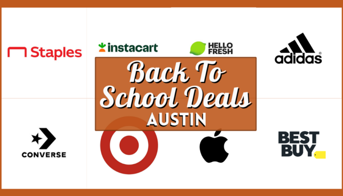 Back To School Deals Austin - Collage