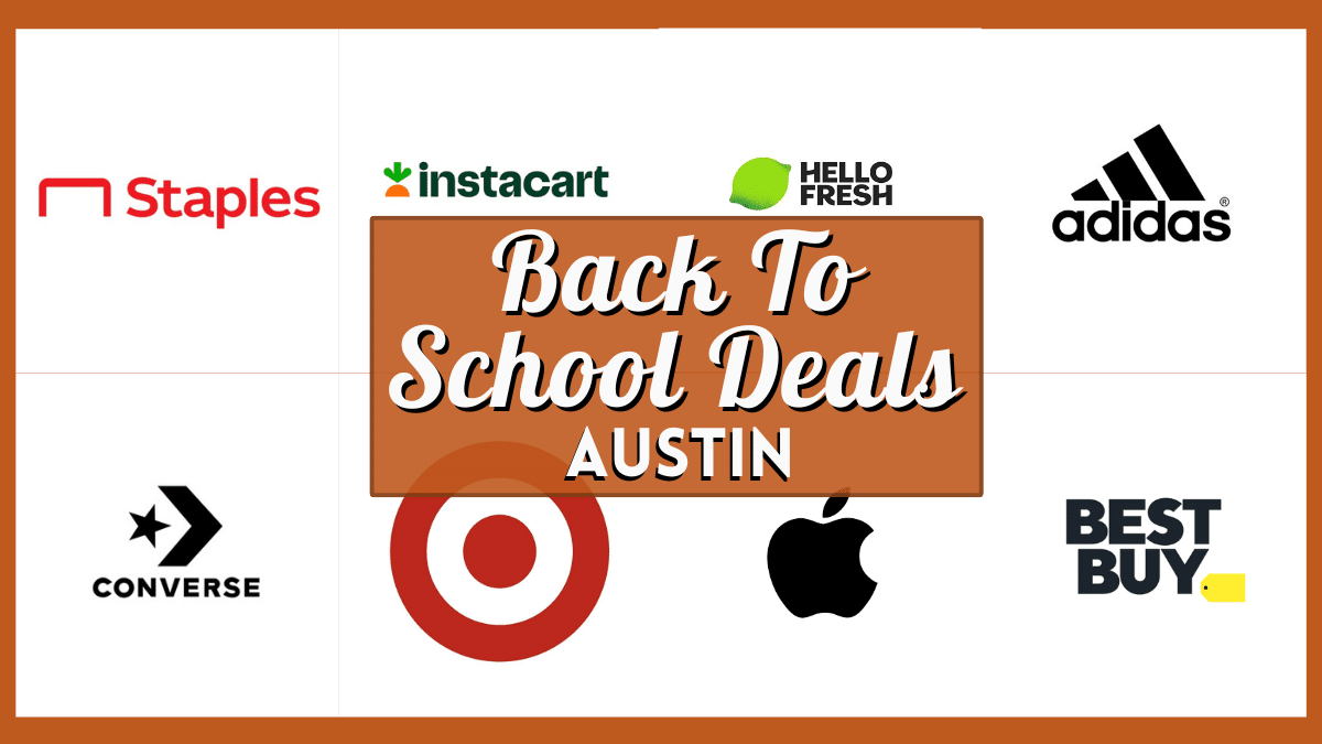 Back To School Deals Austin - Collage