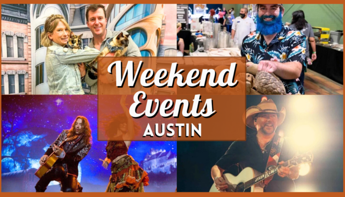 Free and Cheap Events in Austin – Collage (August 15-17, 2025)