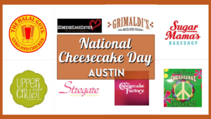 National Cheesecake Day Austin - Collage