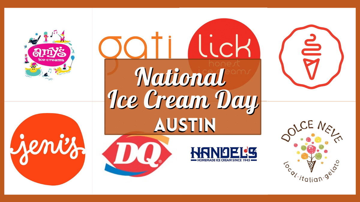 National Ice Cream Day Austin