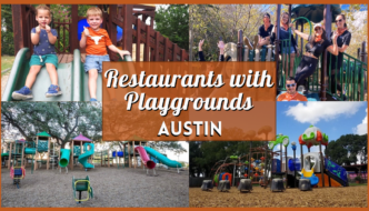Restaurants with Playgrounds Austin - Collage