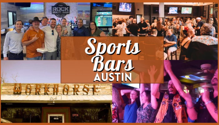 Sports Bars In Austin - Collage