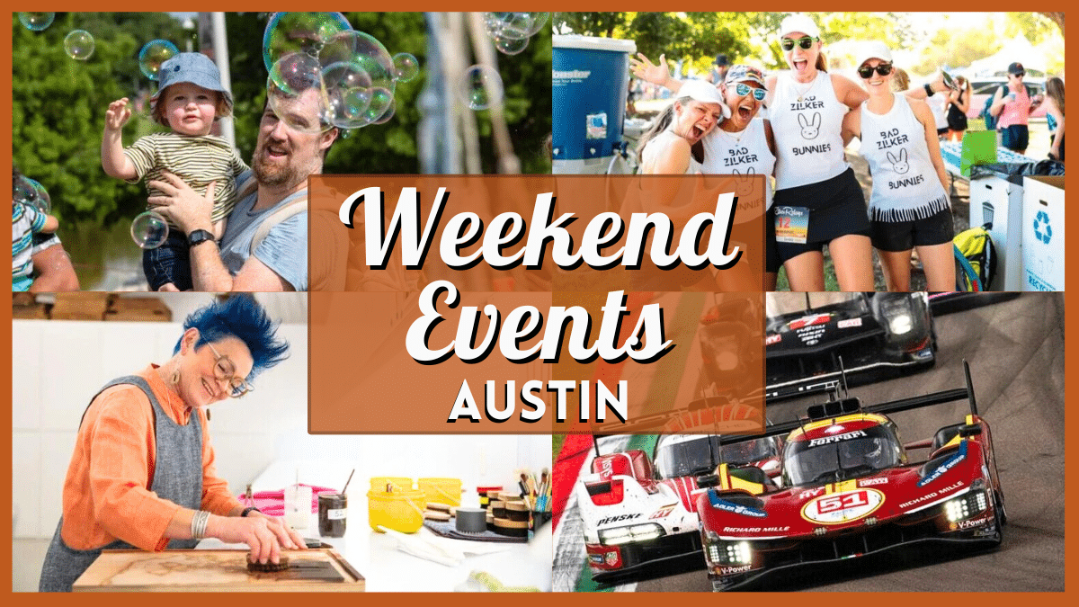 Free and Cheap Events in Austin September 5-7, 2025 - Collage