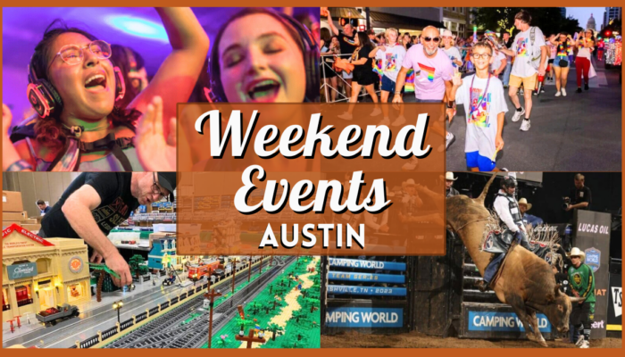 Free and Cheap Events in Austin – Collage (August 22-24, 2025)