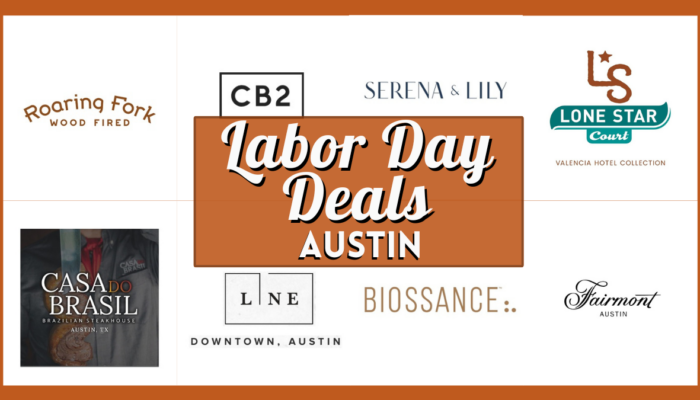 Labor Day Deals in Austin - Collage