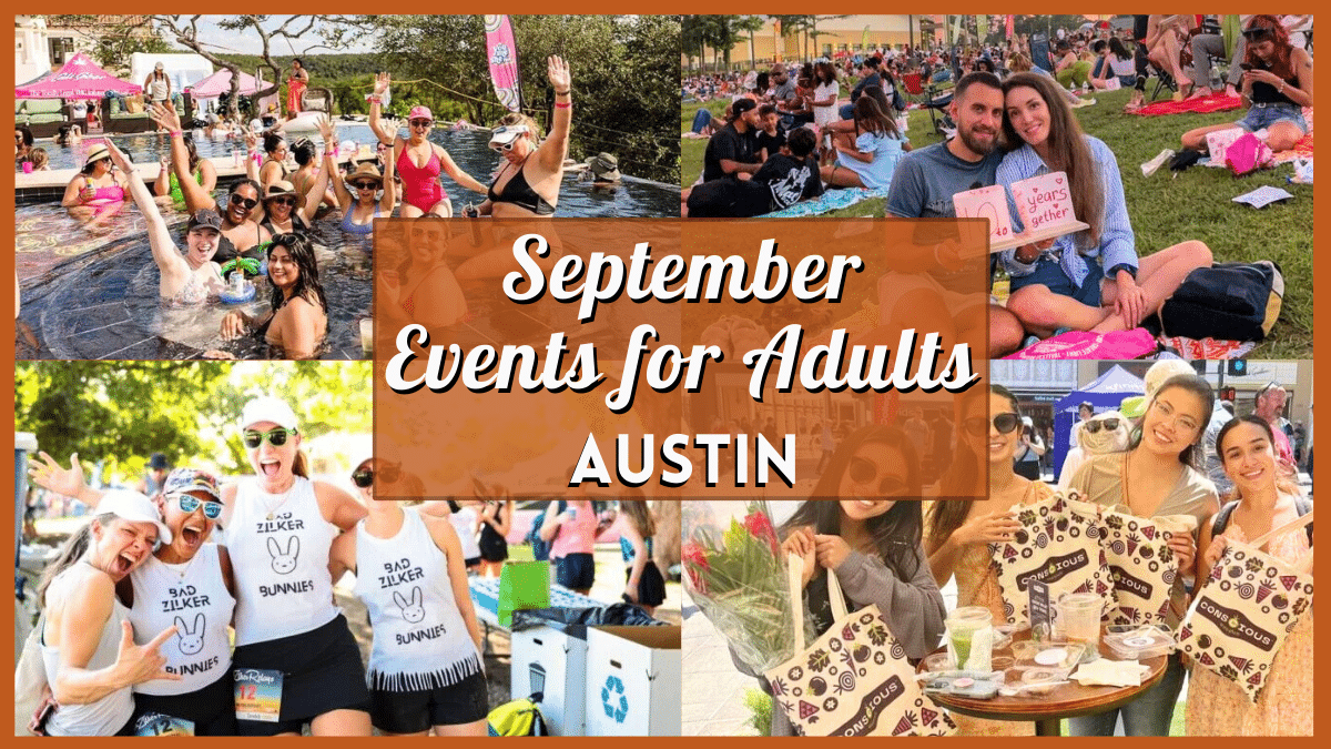 September 2025 Events in Austin for Adults - Collage
