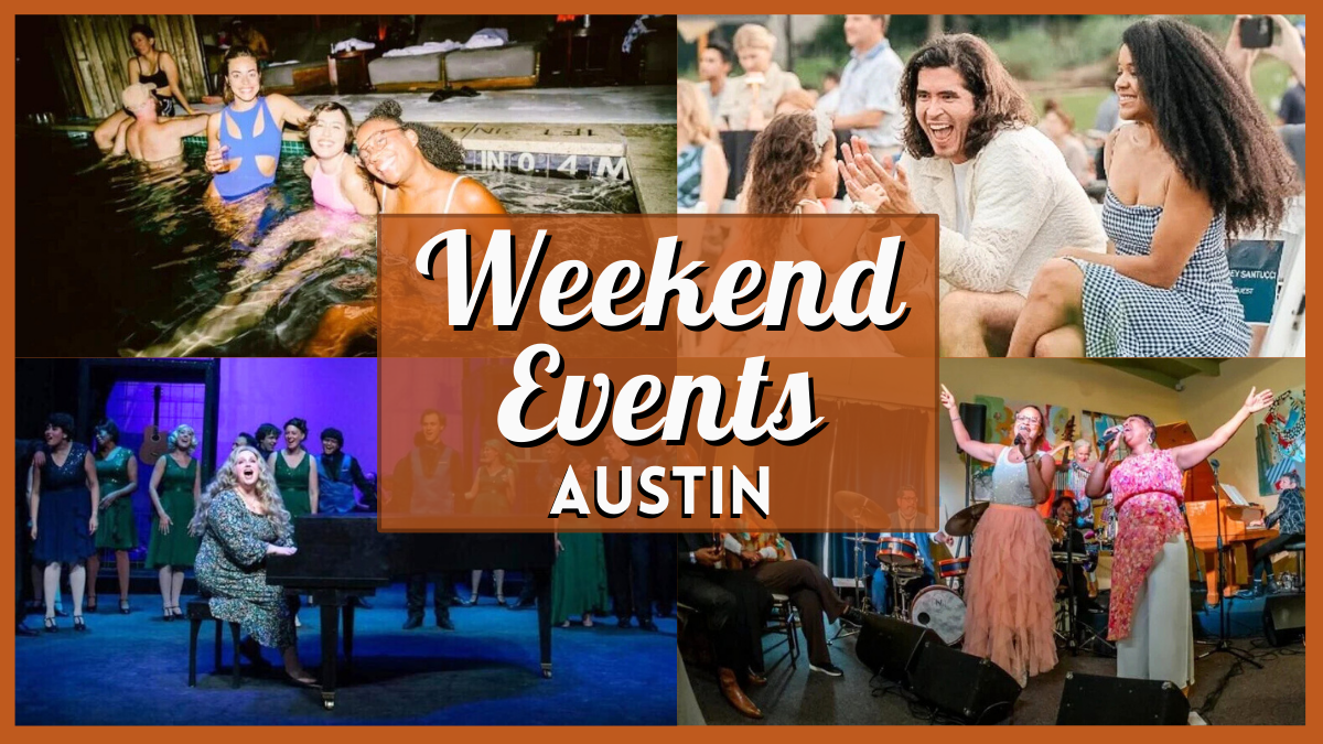 Things To Do in Austin this Weekend - August 29-31, 2025 - Collage