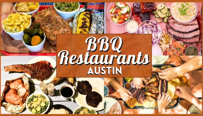 Austin BBQ Restaurants - Collage