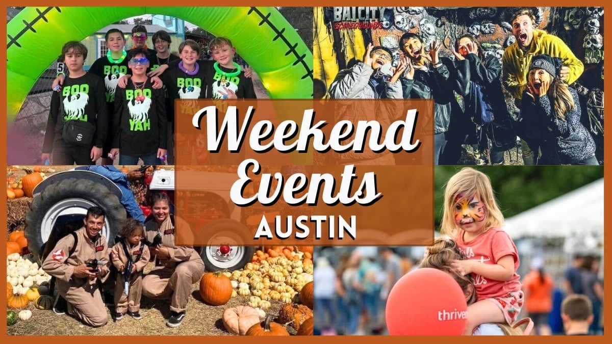 Free and Fun Events in Austin October 3-5, 2025 - Collage