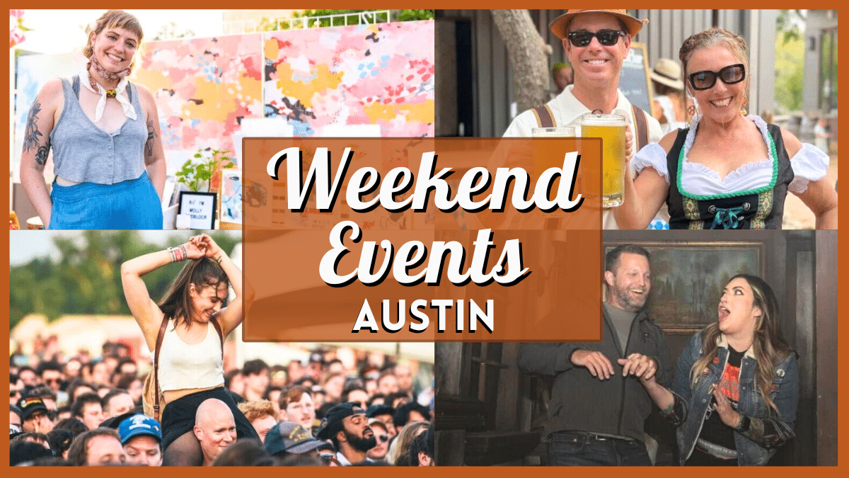 Free and Fun Events in Austin September 26-28, 2025 - Collage
