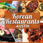 Korean Restaurants in Austin - Collage