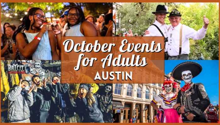 October 2025 Events in Austin for Adults - Collage