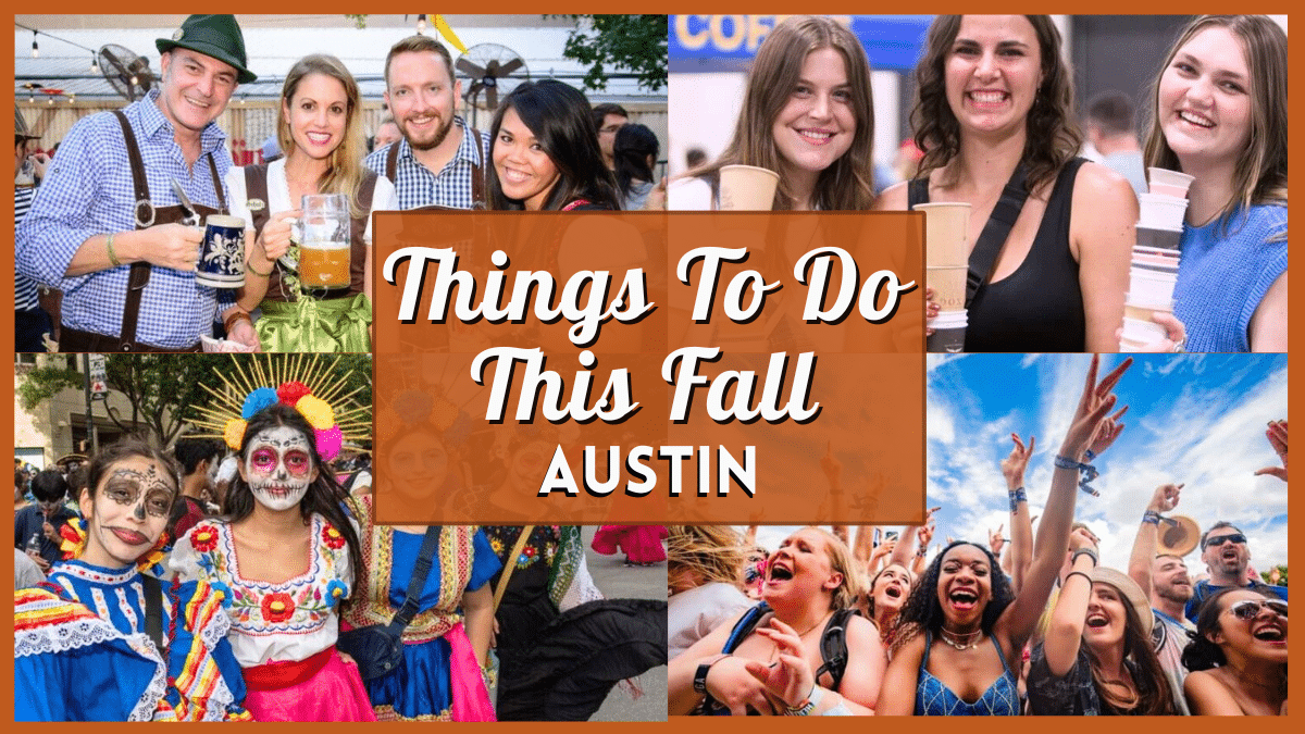 Things To Do This Fall in Austin - Collage