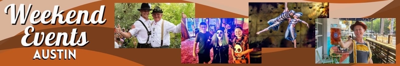 Austin Weekend Banner - October 10-12, 2025